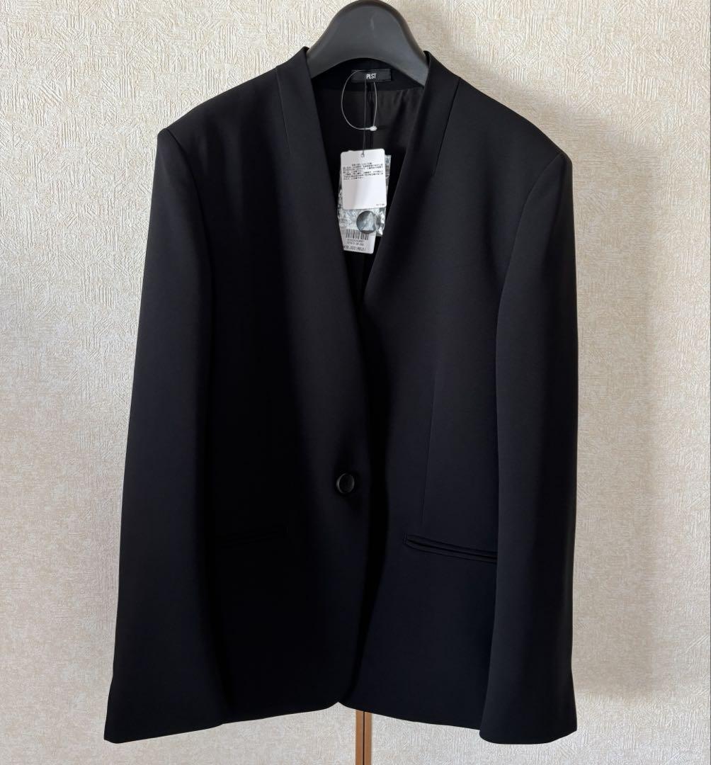 新品　プラステ　トリアセブレンドカラーレスジャケット　XL
