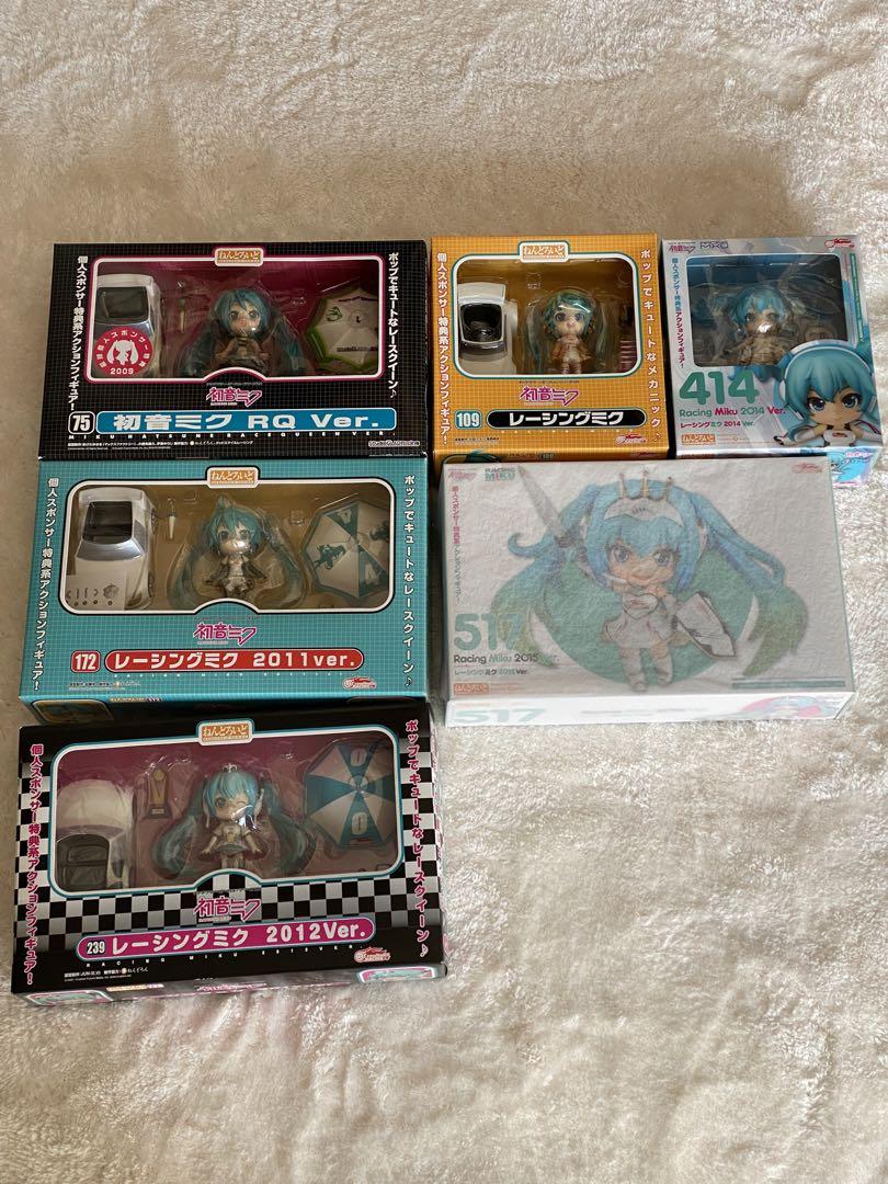 ねんどろいど レーシングミク 6種セット フィギュア