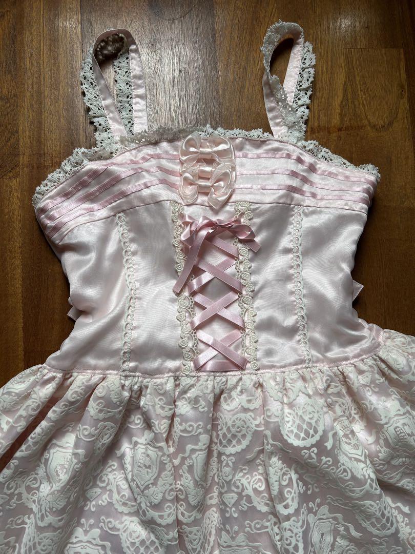 新品 BABY, THE STARS SHINE BRIGHT ピンクJSK