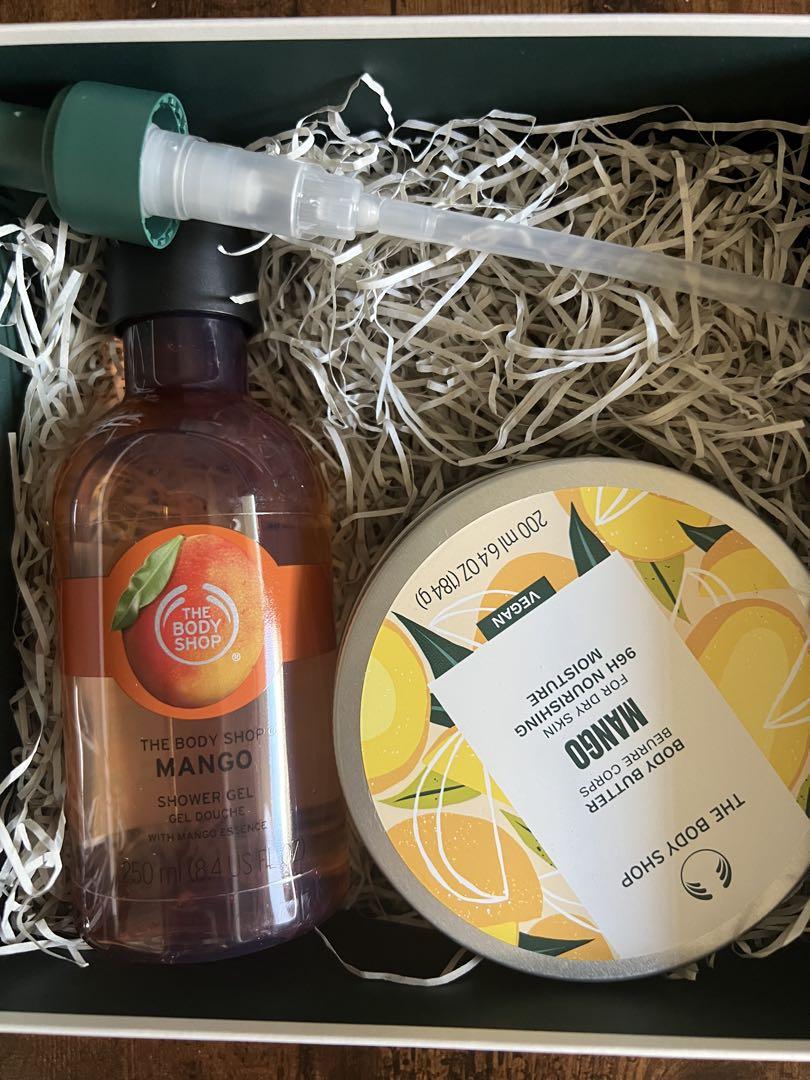 THE BODY SHOP マンゴー ボディソープ 250mlとボディーバター