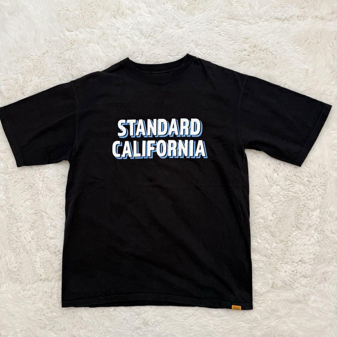 スタンダードカリフォルニアロゴTシャツ ヘビーウェイト ブラック L 6,000円
