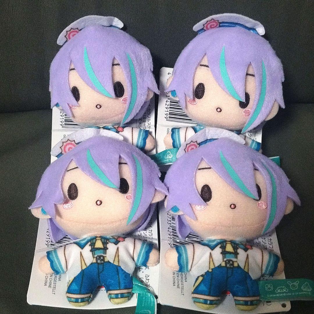 プロセカ 神代類 ふわぷち マスコット 4個 サンリオ ワンダショ - メルカリ