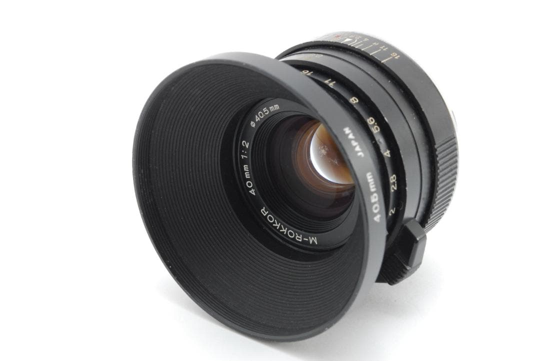 ミノルタ CLE フィルムカメラ M-Rokkor 40mm f2 C0026 ミノルタ CLE フィルムカメラ M-Rokkor 40mm f2 C0026