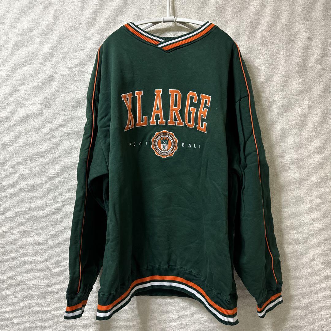XLARGE フットボールスタイル スウェット XL
