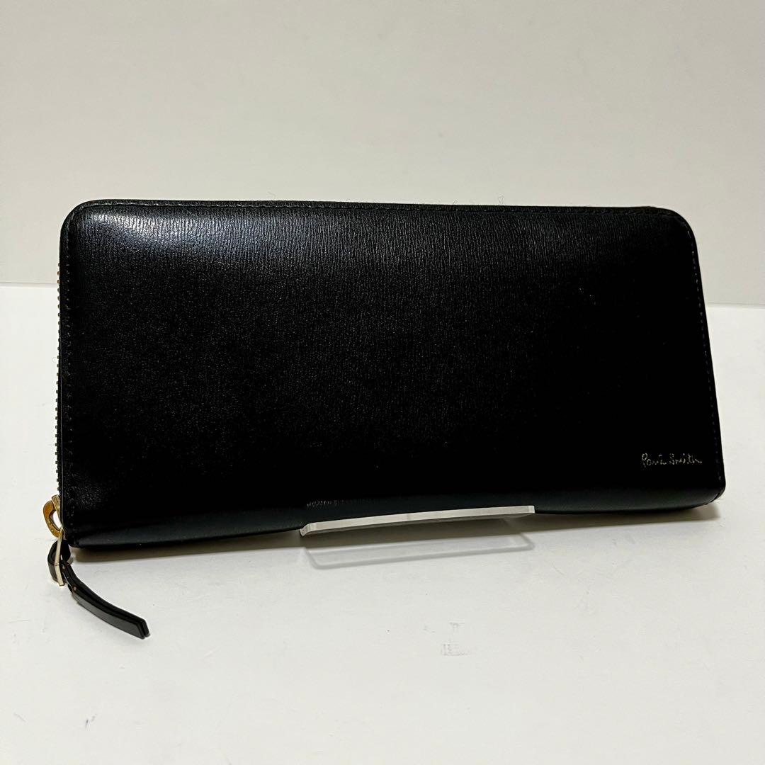 新しいコレクション美品✨ポールスミス 長財布 シティエンボス レザー