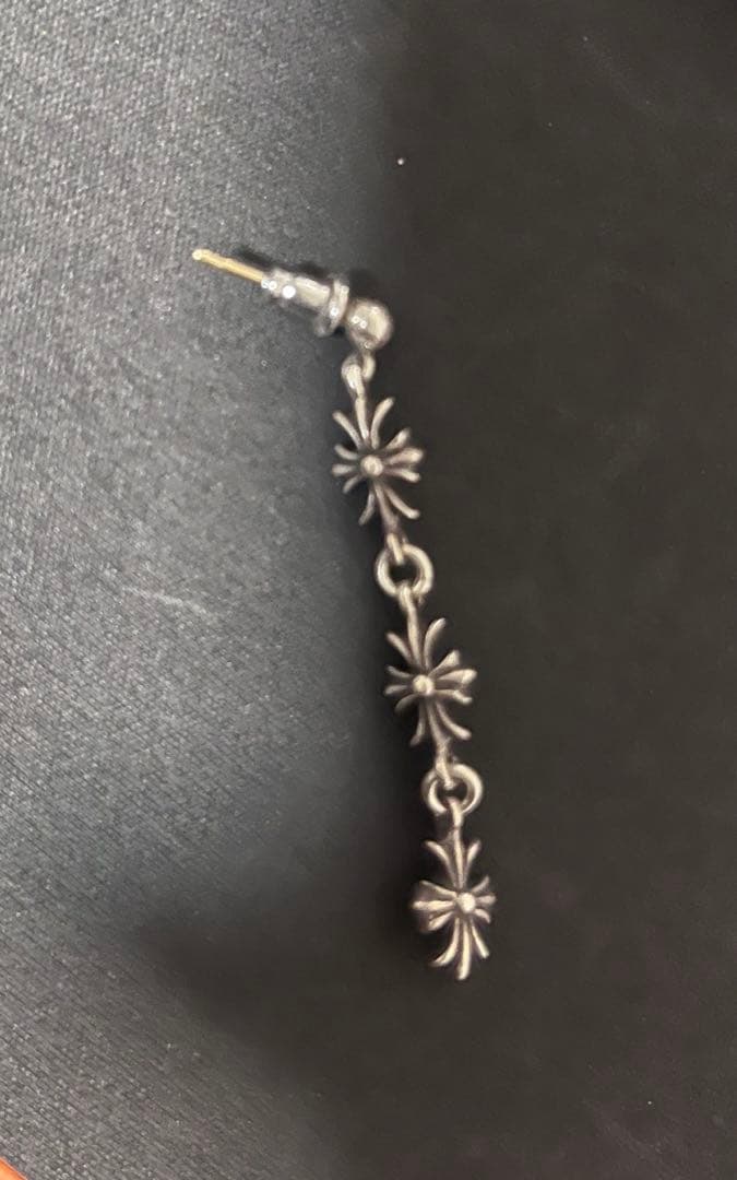 クロムハーツ ドロップクロス ピアスCHROME HEARTS