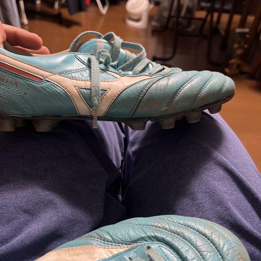 MORELIA2水色 限定色サッカーシューズ