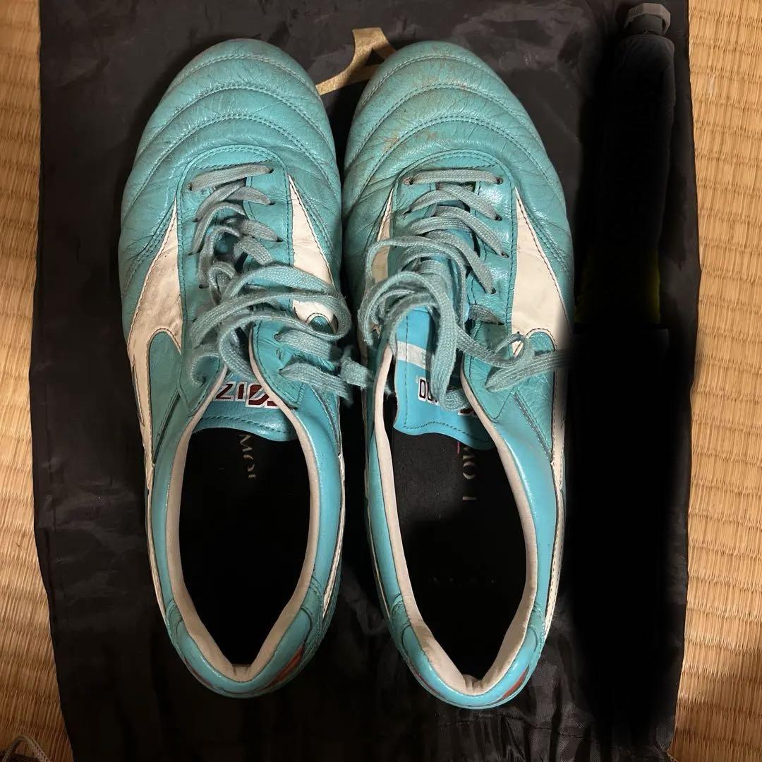 MORELIA2水色 限定色サッカーシューズ
