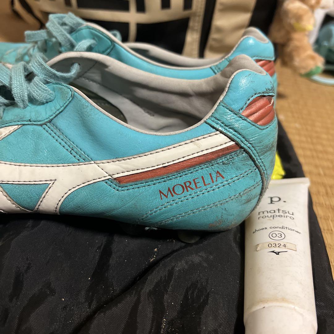 MORELIA2水色 限定色サッカーシューズ