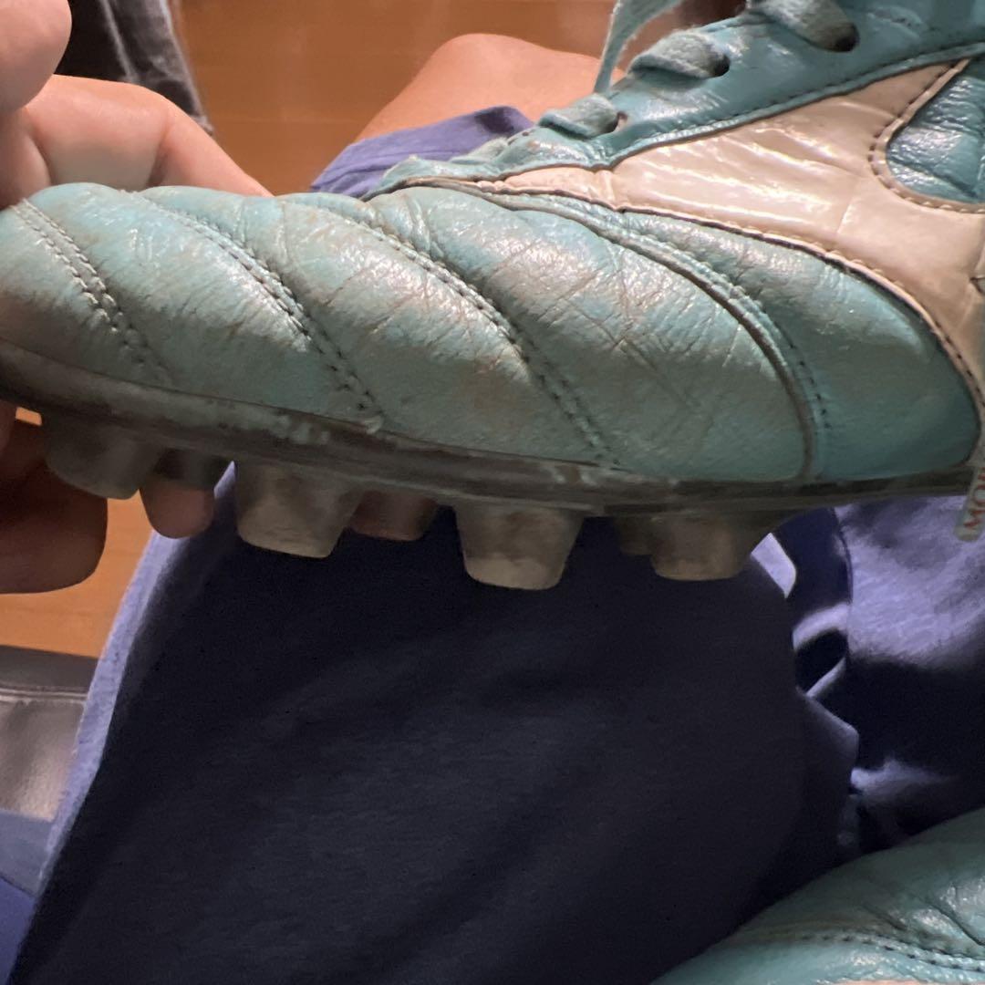 MORELIA2水色 限定色サッカーシューズ