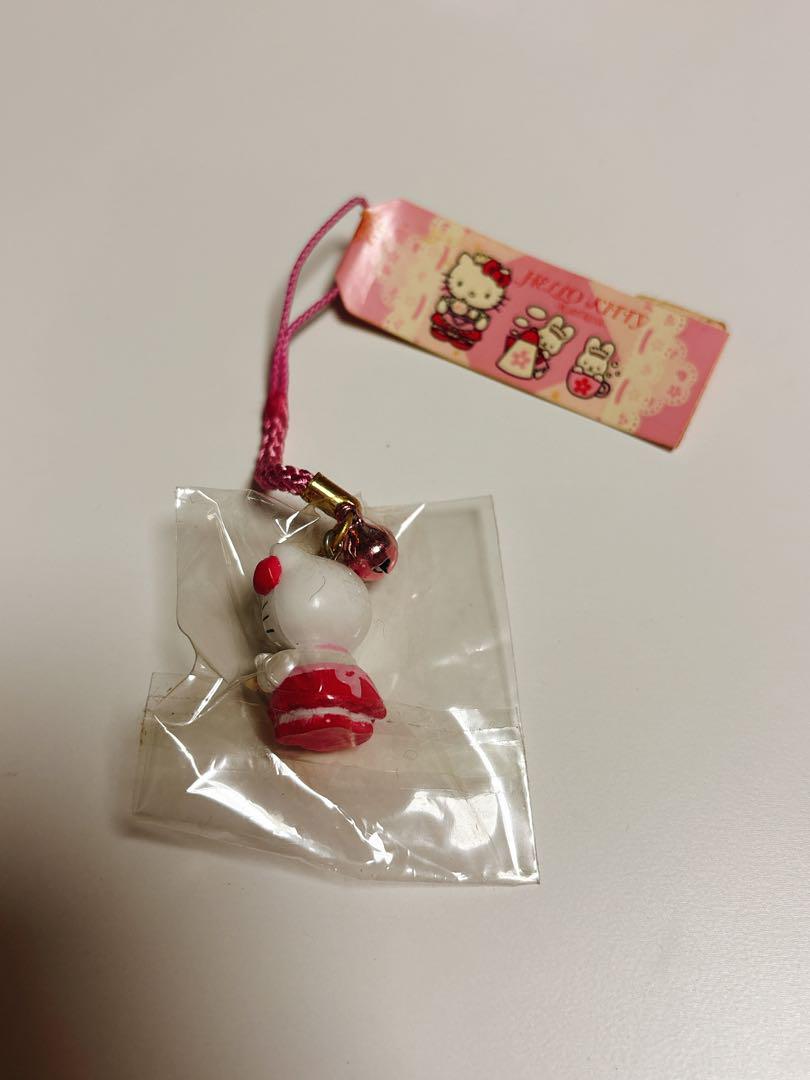 レア ストラップ ハローキティ ウェイトレス 根付 - メルカリ