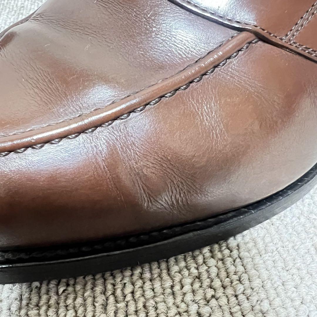 SCOTCHGRAIN スコッチグレイン タッセルローファー ブラウン 25.5