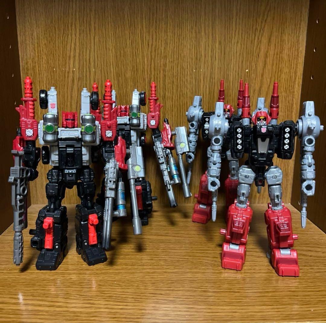 トランスフォーマー　シージ　パワーダッシャー　クロマー　レッドコグ　4個セット