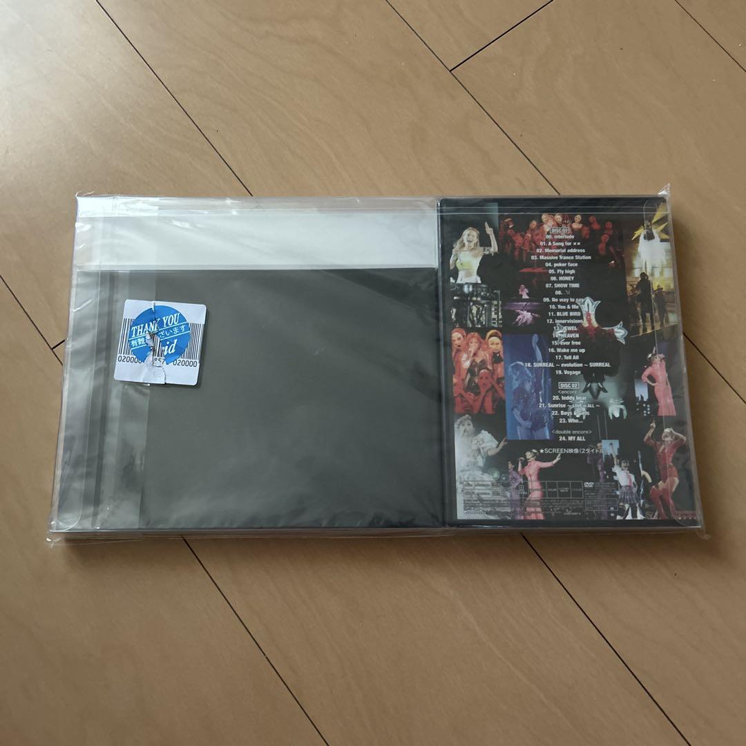 即購入ok!!】浜崎あゆみ15周年ベストライブ 初回限定盤 新品未