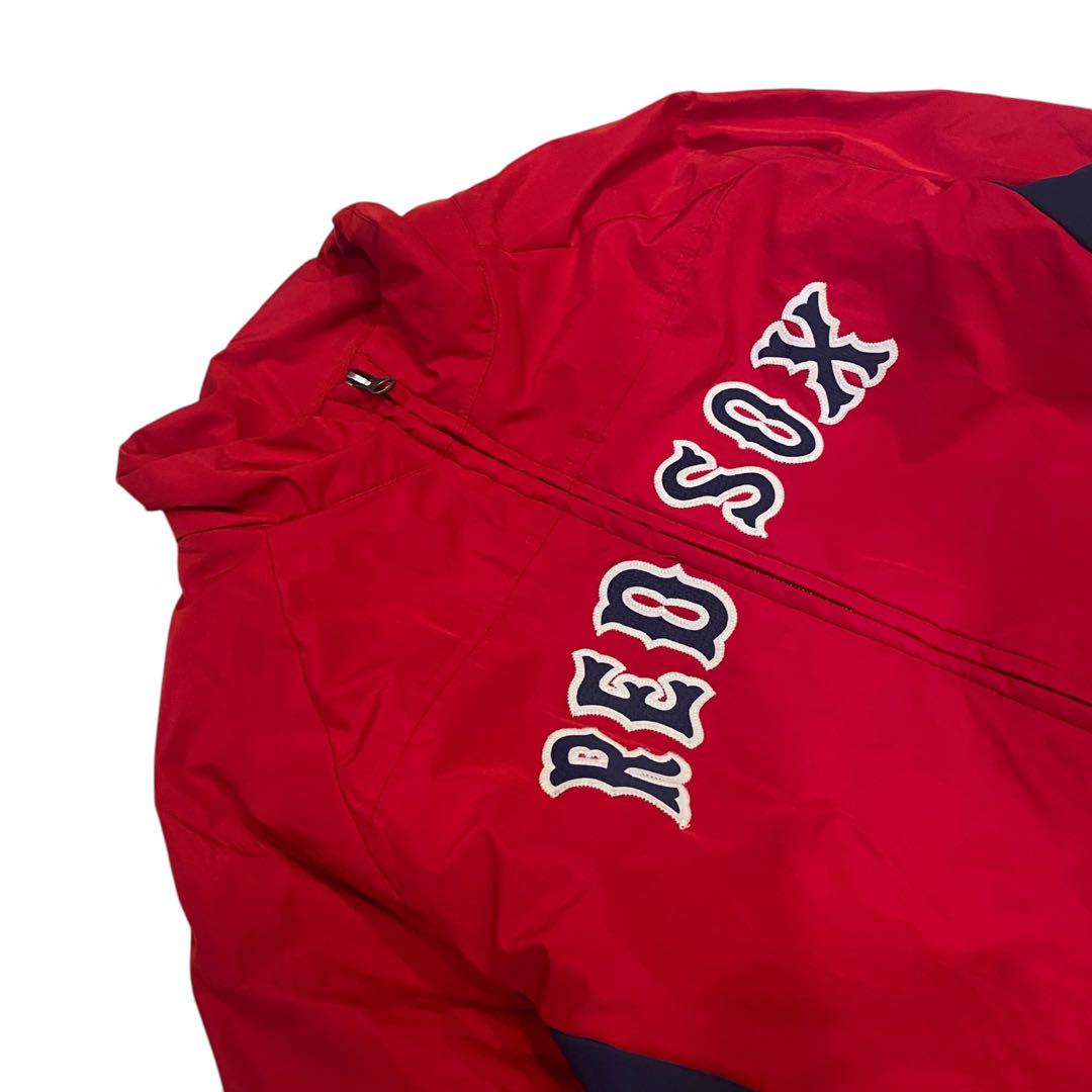 Majesutic MLB公式 RED SOX コーチナイロンジャケット L