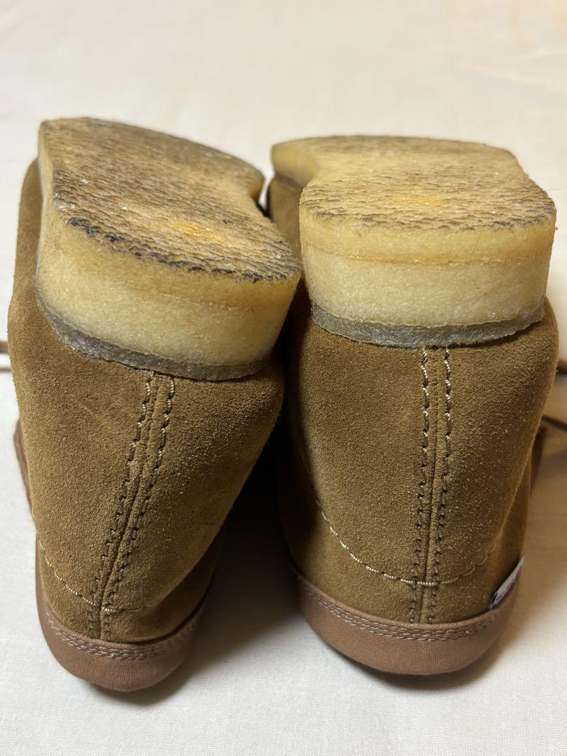 clarks クラークス カーハート ブラウン スエード ワラビー