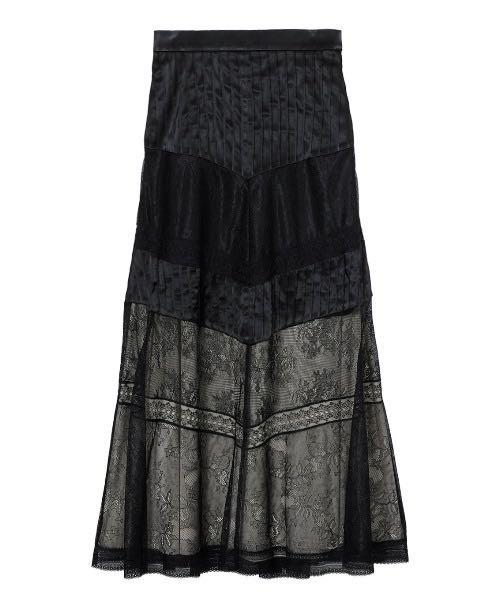 人気SALEセール ameri MEDI STRATUM LACE SKIRT 完売 アメリ MZI5C-m15453228735 最安値特価