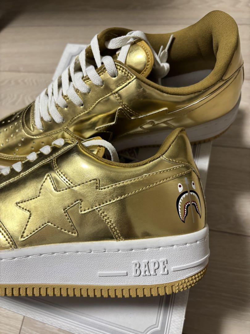 A BATHING APE (BAPE STA SHARK)ゴールド 30cm