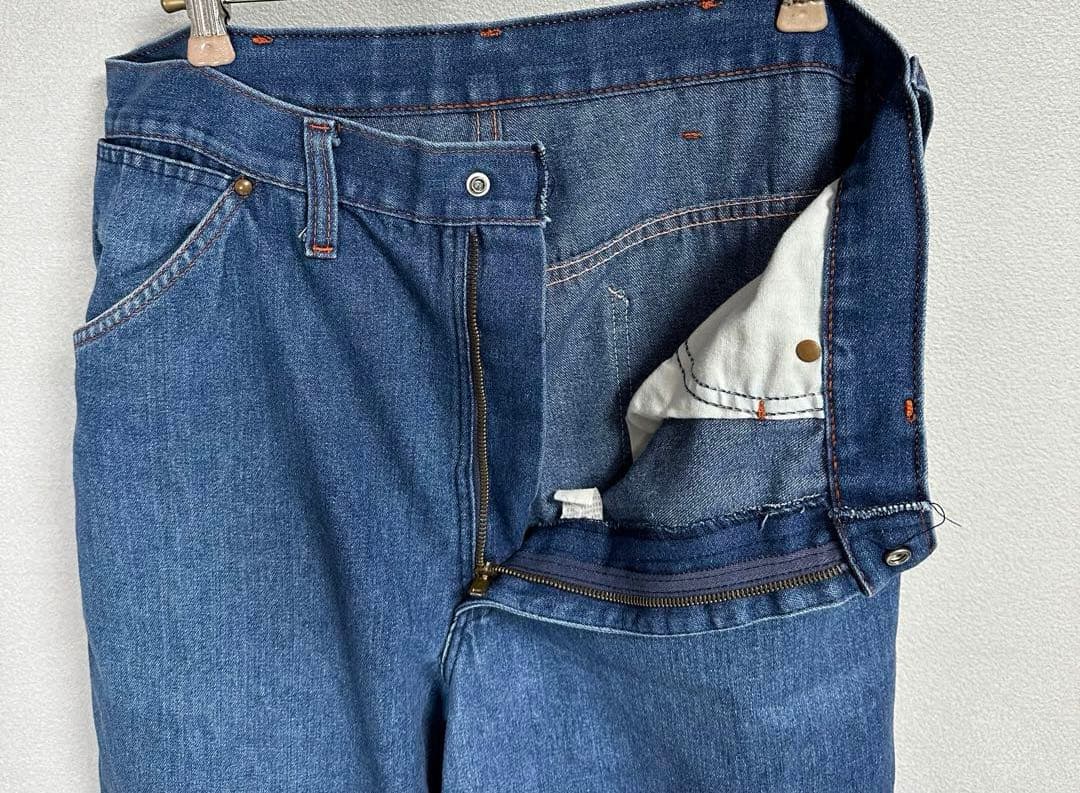 美品 70s JCPenney BIG MAC ペインターデニムパンツ