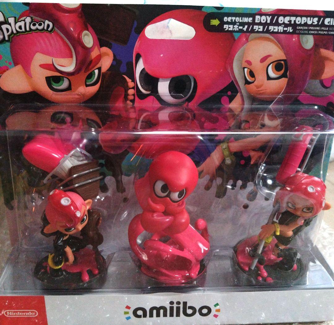 amiibo トリプルセット（スプラトゥーンシリーズ）