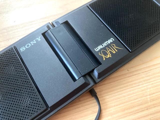 超希少美品 整備済完全動作品 折りたたみ式スピーカー SONY SS-WM20