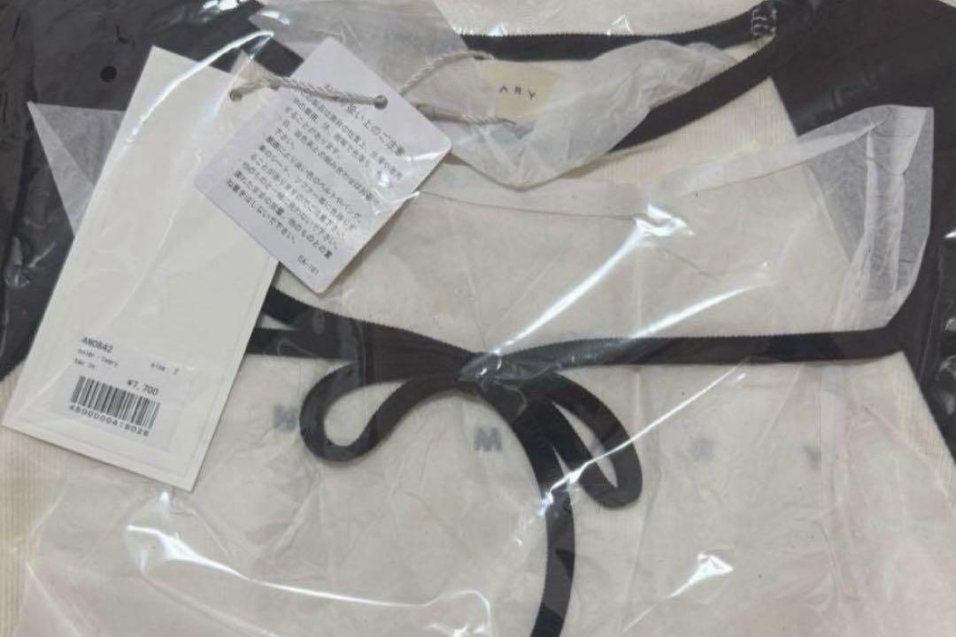 andmary アンドマリー Alma ribbon tops ivory andmary アンドマリー Alma ribbon tops ivory - メルカリ