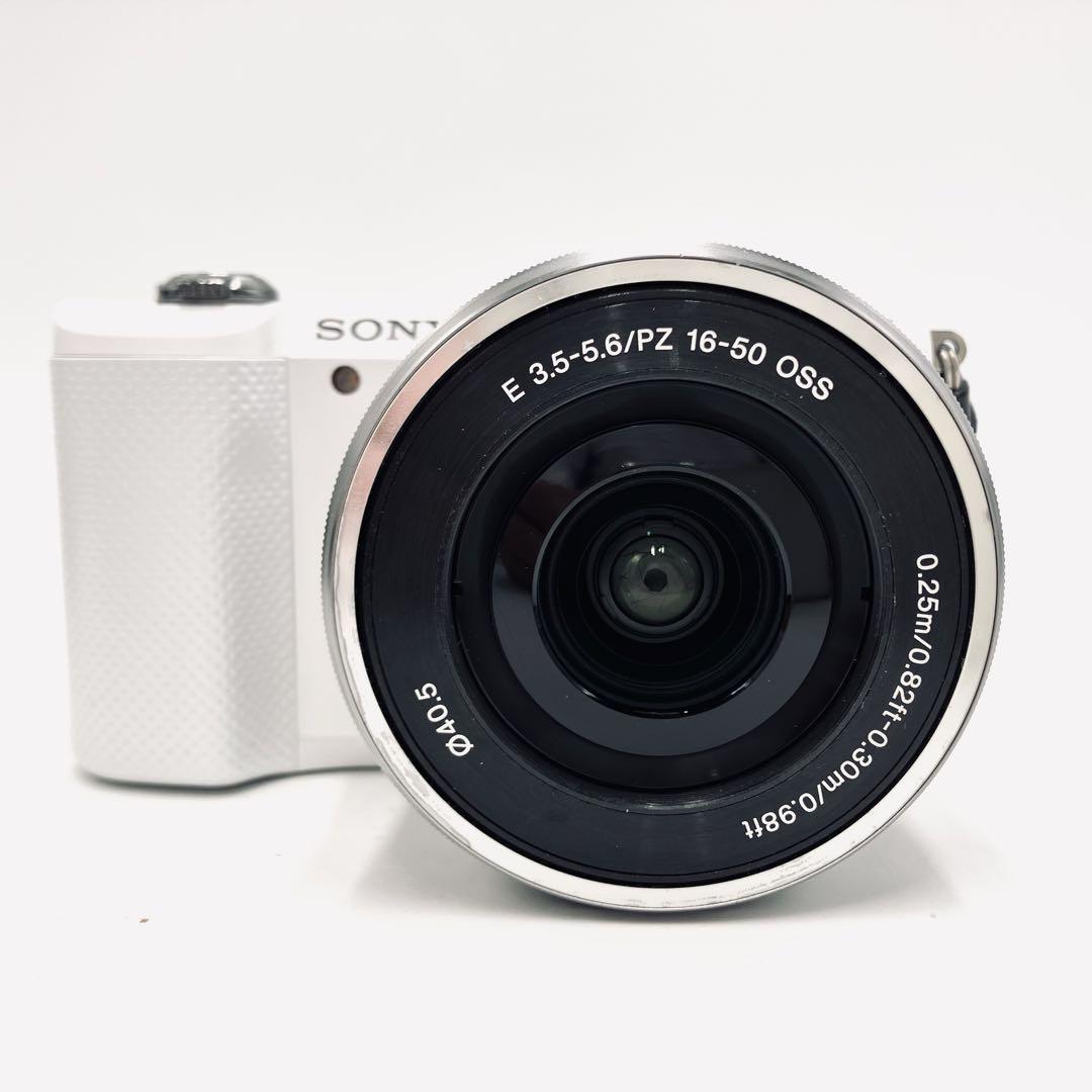 美品　Wi-Fi対応♪ SONY a5000 ILCE-5000 ホワイト