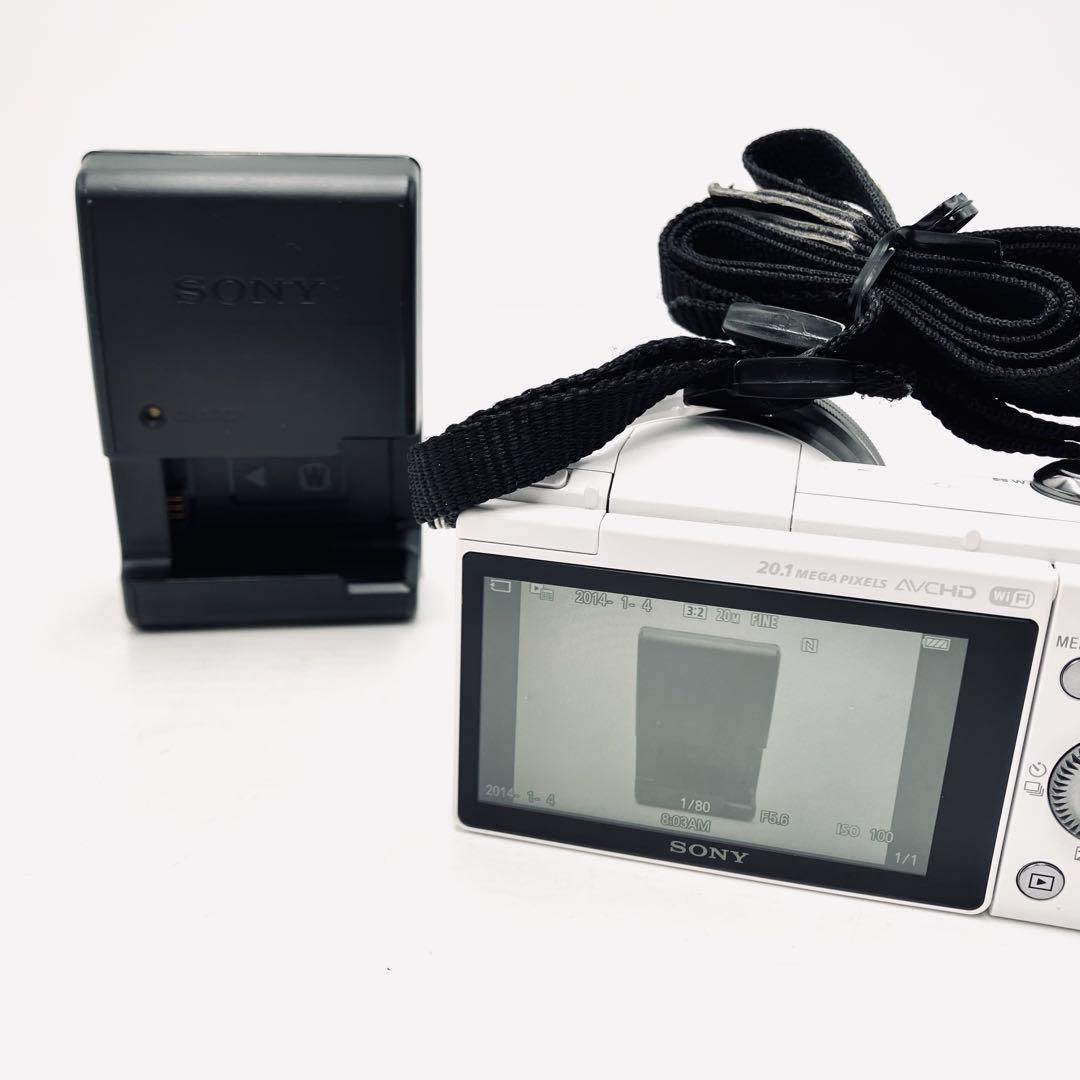 美品　Wi-Fi対応♪ SONY a5000 ILCE-5000 ホワイト