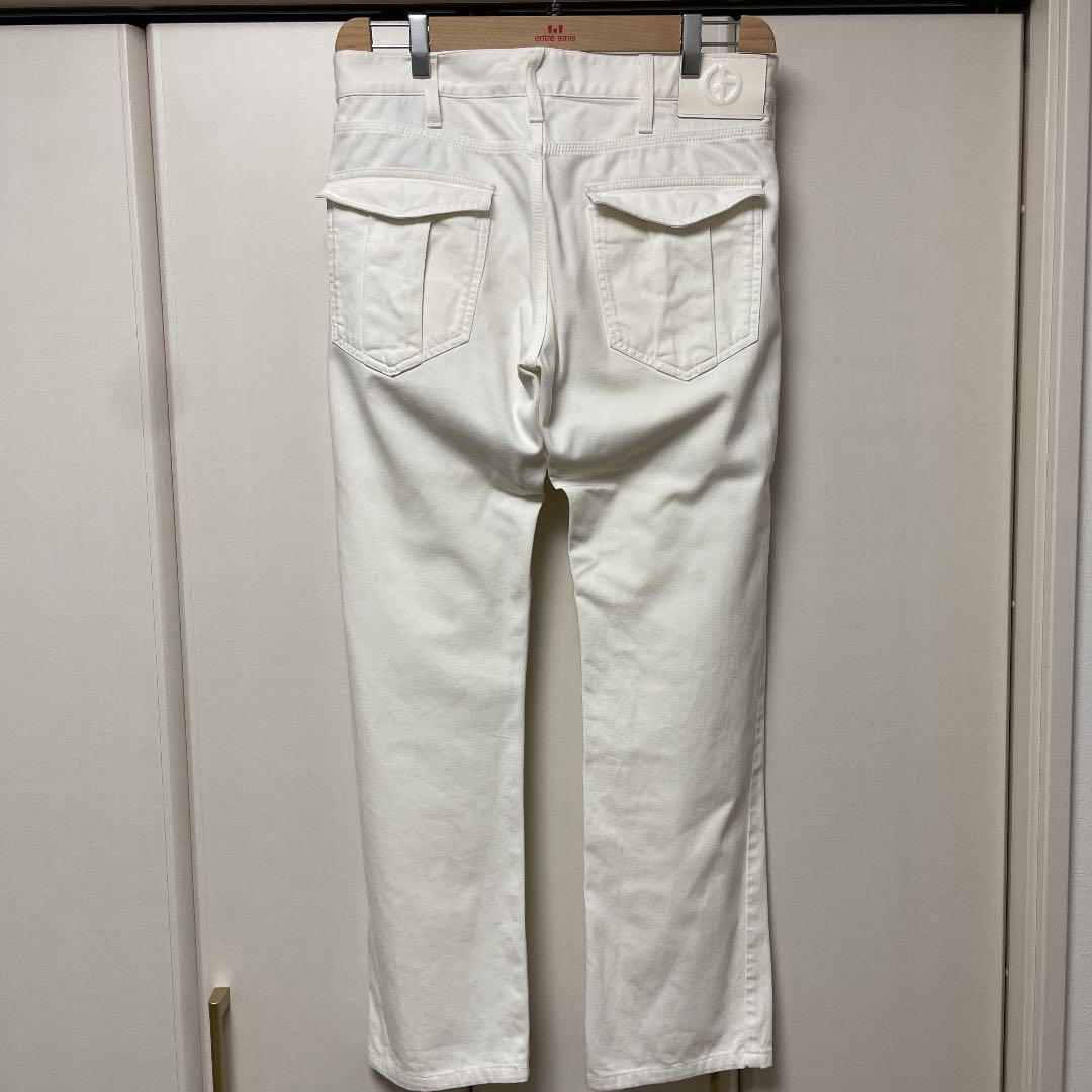 定番人気2022 GIORGIO ARMANI ジョルジオアルマーニ 白デニム 白ジーンズ h6f9Y-m15461349657 限定SALE最新作