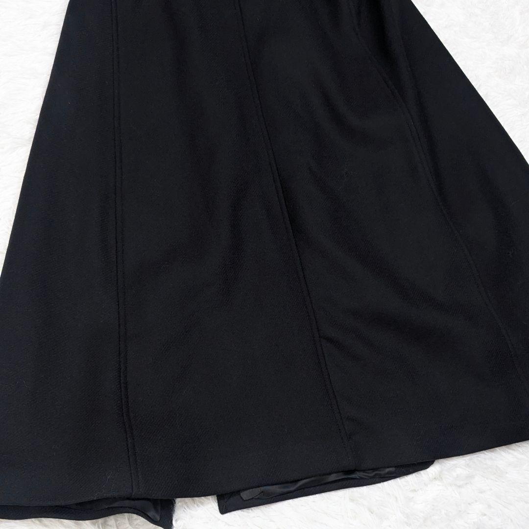 【美品】 ザラ　MANTECOケープコート　M　ポンチョコート　黒　マンテコ