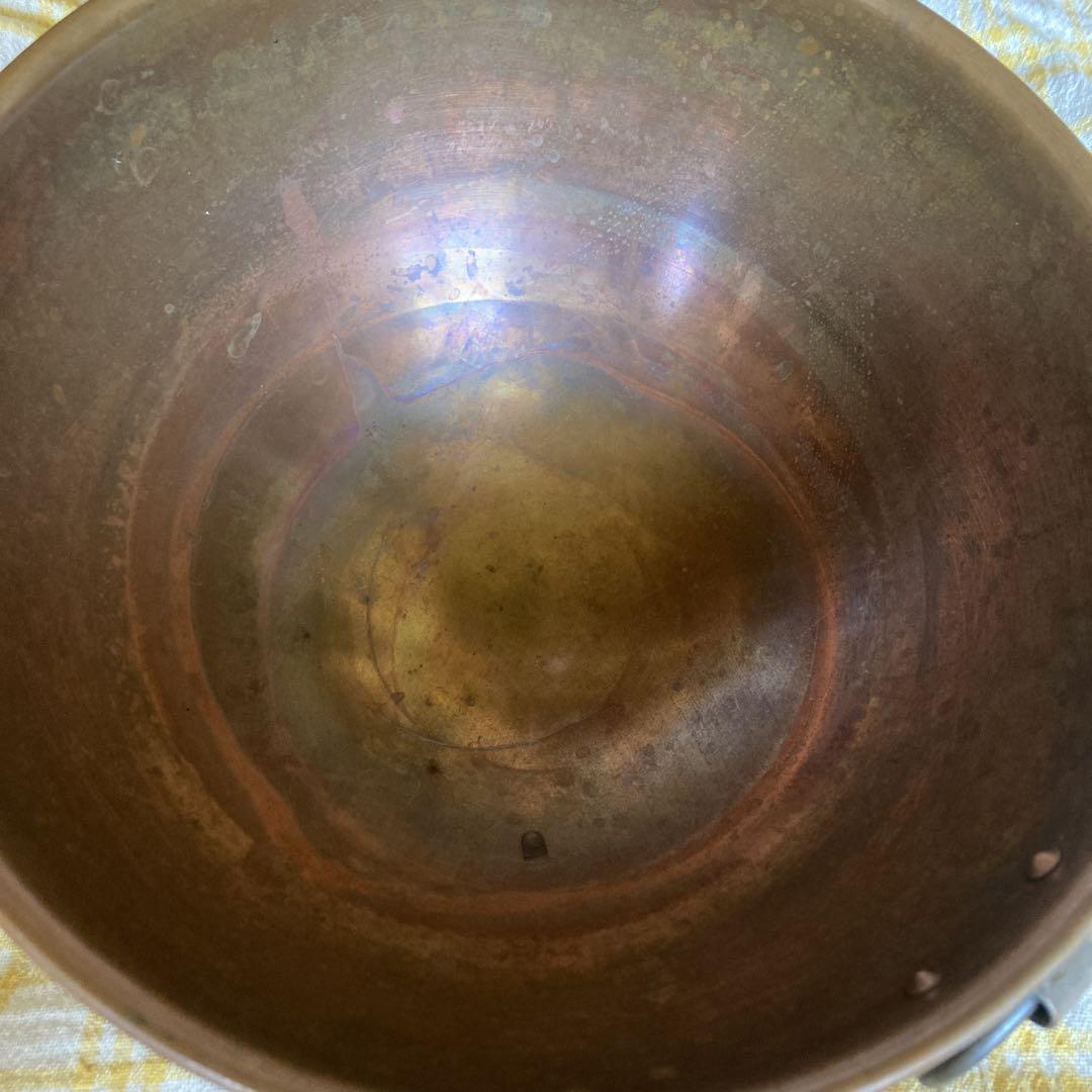 フランス製　銅ボウル　25cm