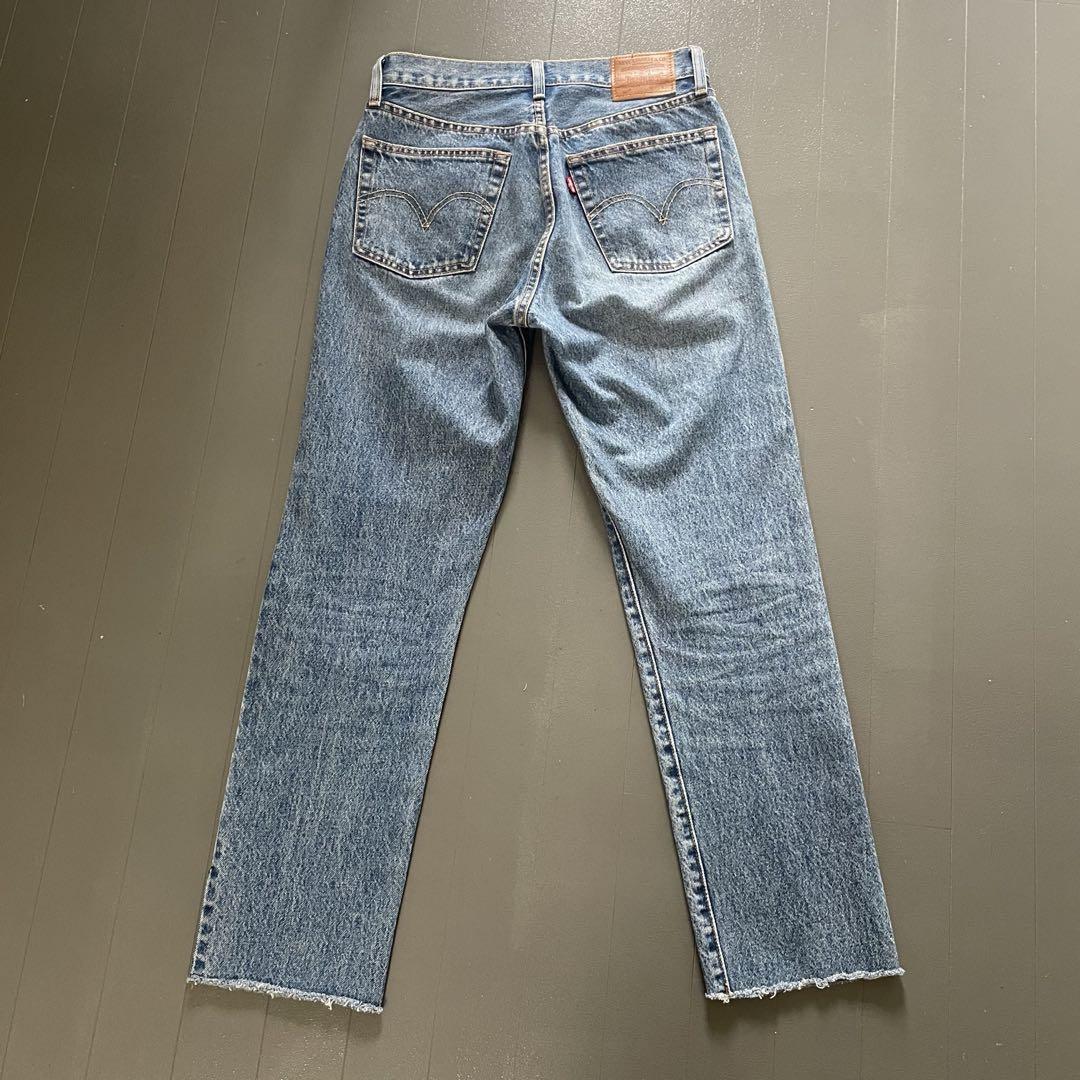 美品☆リーバイス スローブイエナ デニム ハイウエスト ストレート 26 インチ