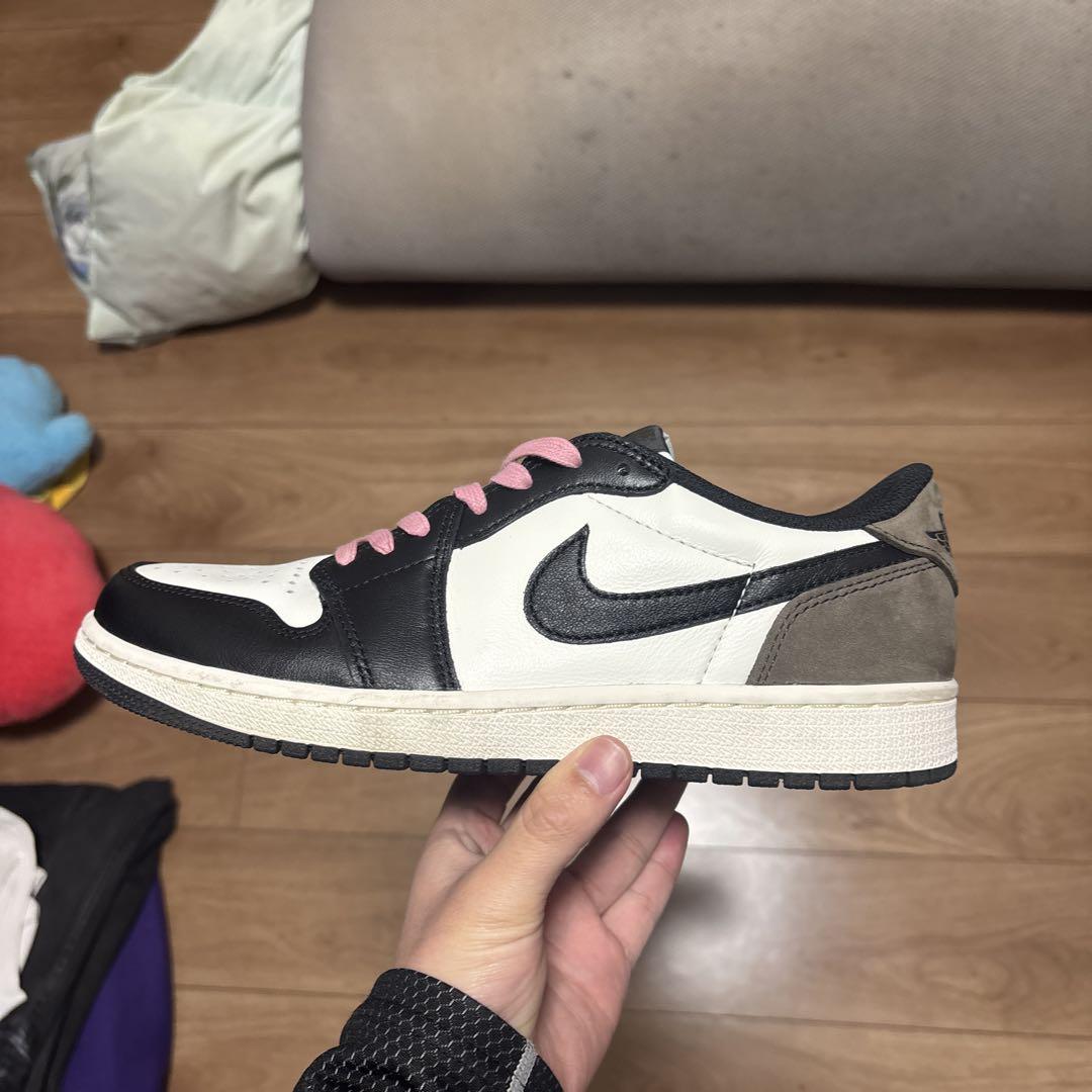 Air Jordan 1 low OG スニーカー UK 7.5 ダークモカ