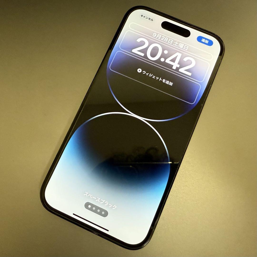 美品 iPhone 14 Pro 512GB パープル SIMフリー