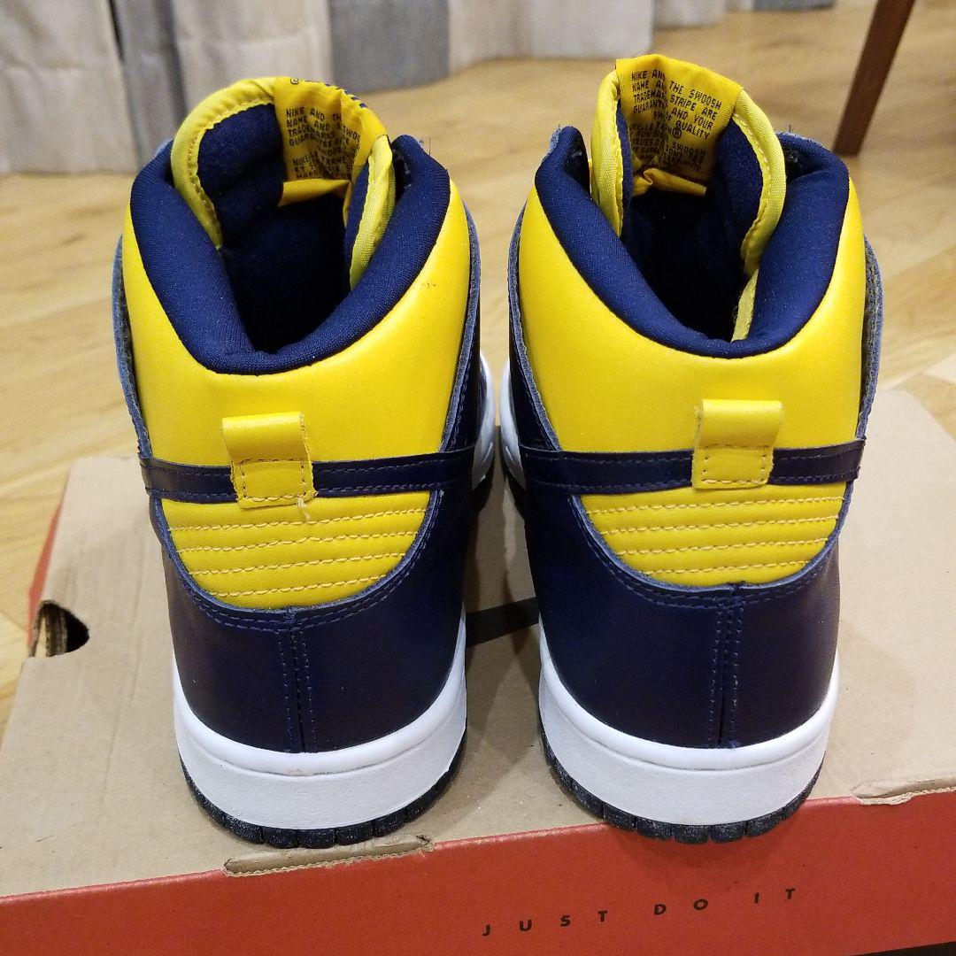 HOT新品 未使用 NIKE ダンクハイ ミシガン 28cm 98年製 OJsDV-m15472869017 在庫低価