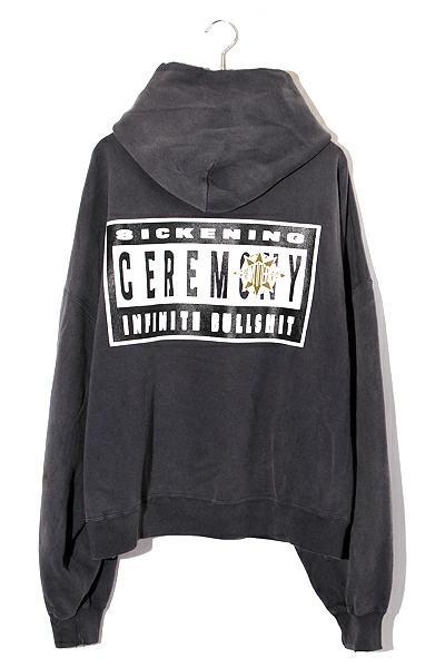 24AW セントマイケル デニムティアーズ HOODIE ST TEARS