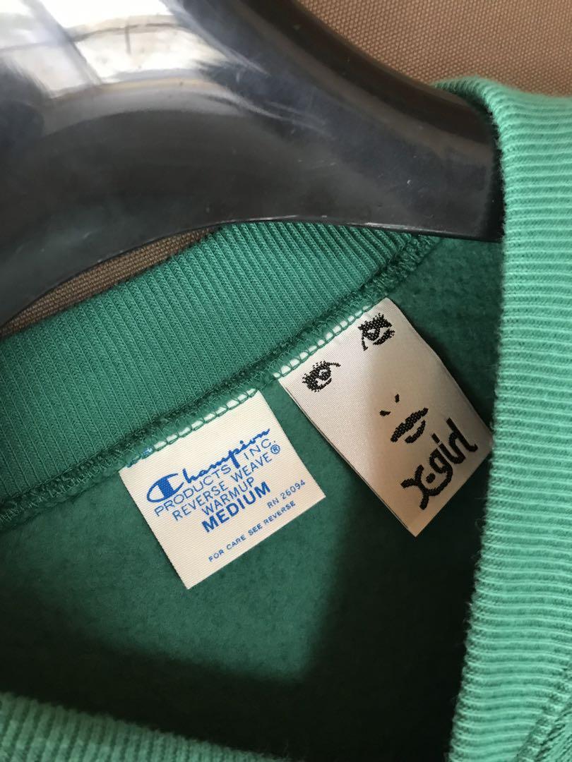 ✨美品　X-girl × Champion REVERSE WEAVE