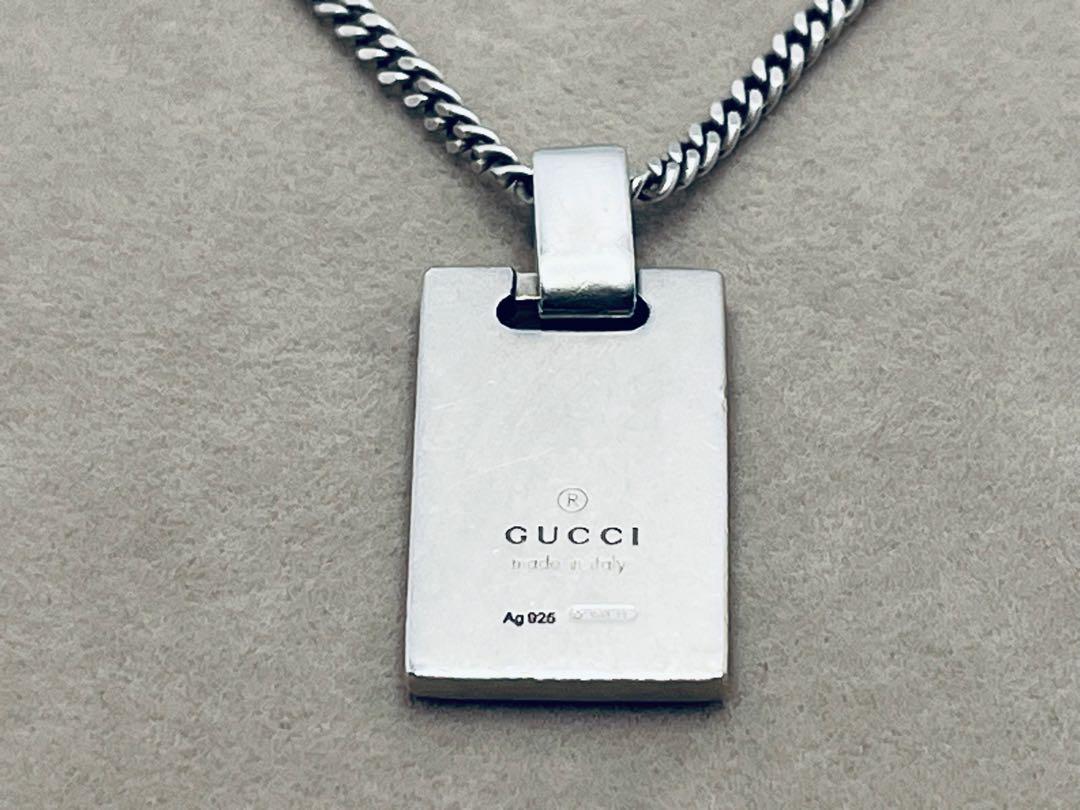 GUCCI ディアマンテ シェリーライン シルバー Ag925 ネックレス