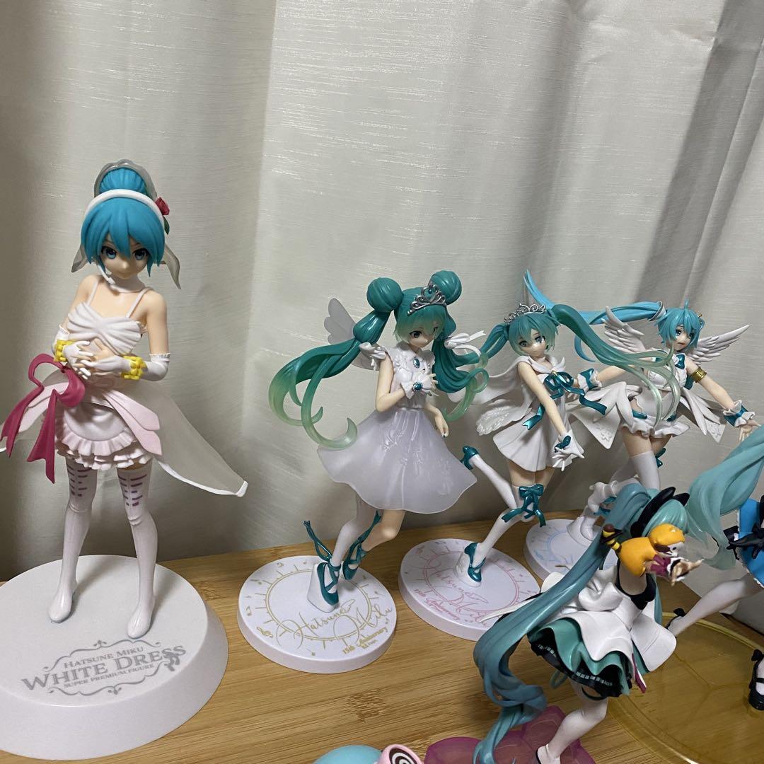 初音ミク ほか フィギュア 8体セット 初音ミク ボーカロイド フィギュア 8体 箱無し - メルカリ