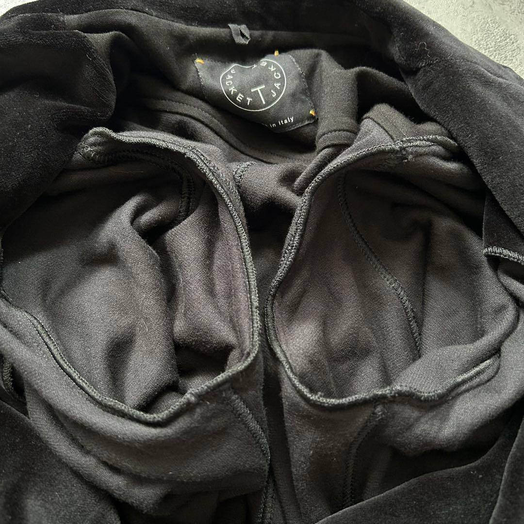 美品 T-JACKET ティージャケット ベロア テーラードジャケット 高級