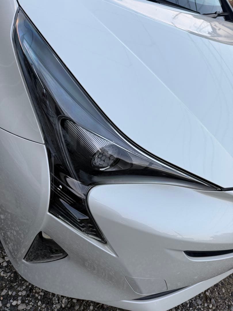 ５０プリウス　加工ヘッドライト