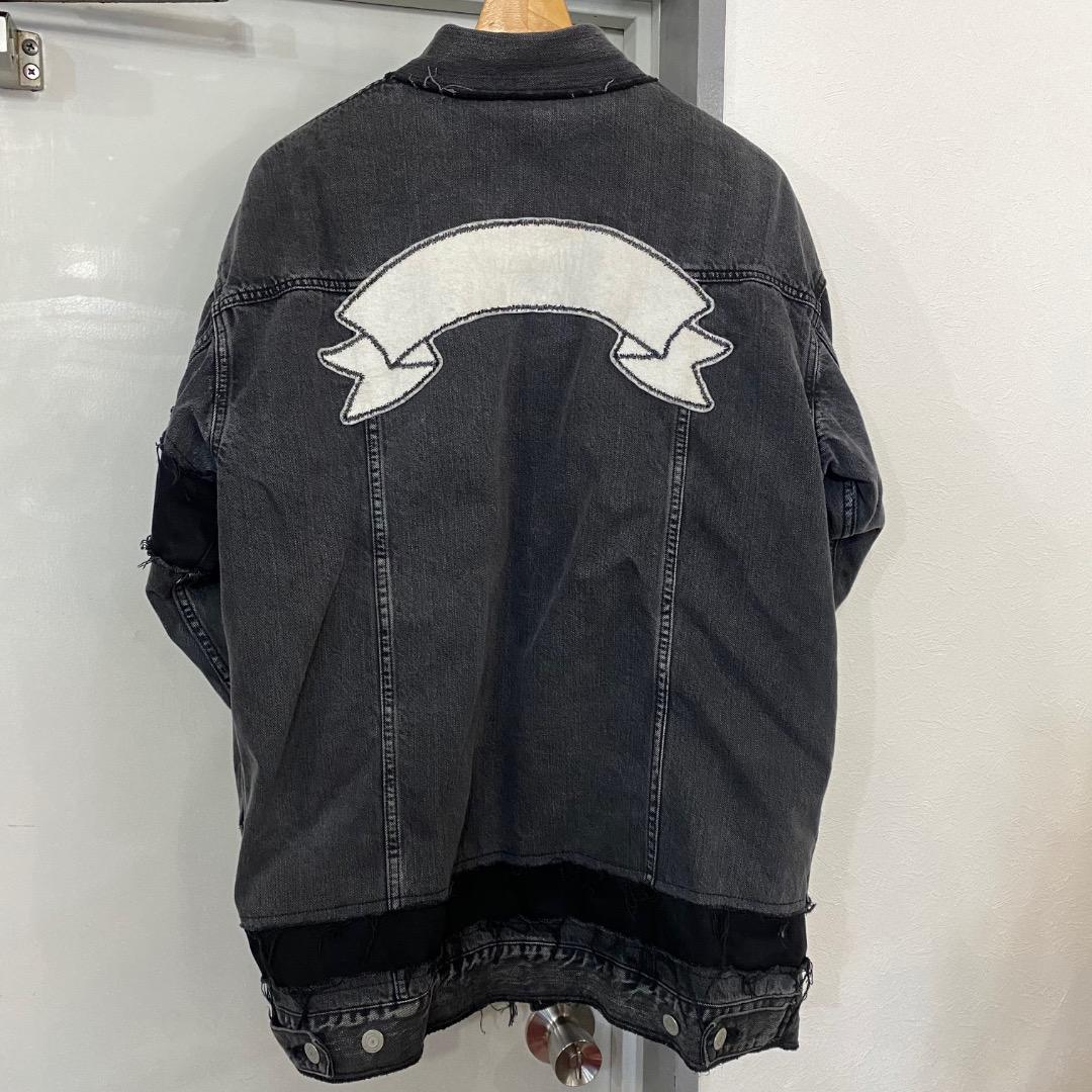 秋元梢×ナノユニバース×西川ダウン　コラボ　デニムジャケット