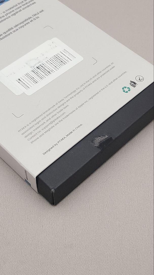未使用 PITAKA iPhone 16 pro ケース 浮織 アラミド qi2