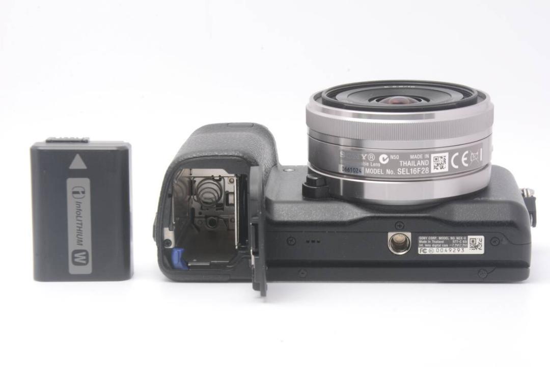素敵な NEX-6 SONY ショット数15930回 ブラック メルカリ - レンズセット デジタルカメラ