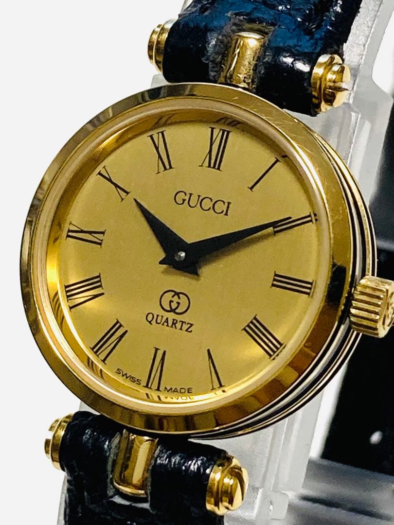 美品！　GUCCI グッチ　純正ベルト　シェリーライン　レディース腕時計