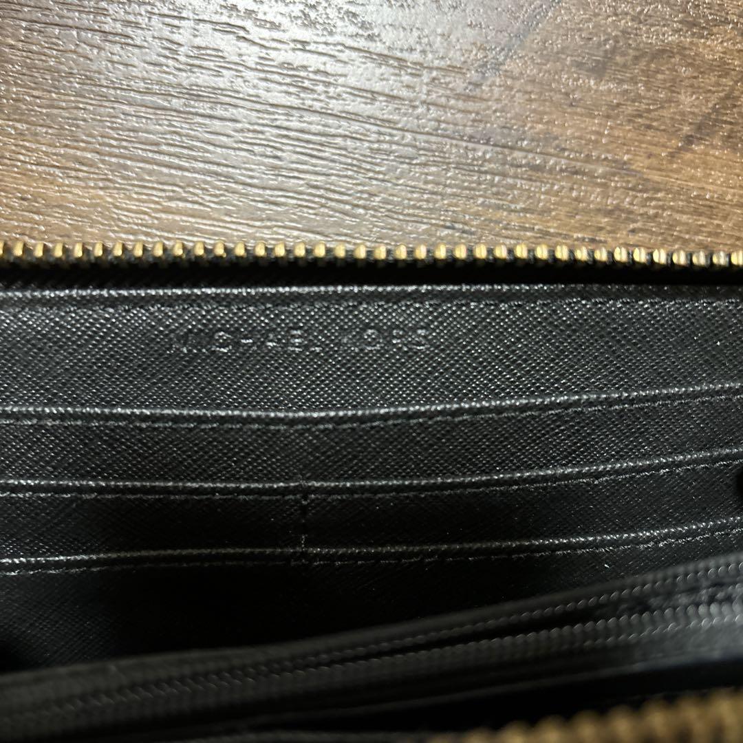 【処分SALE】Michael Kors 長財布 黒 美品