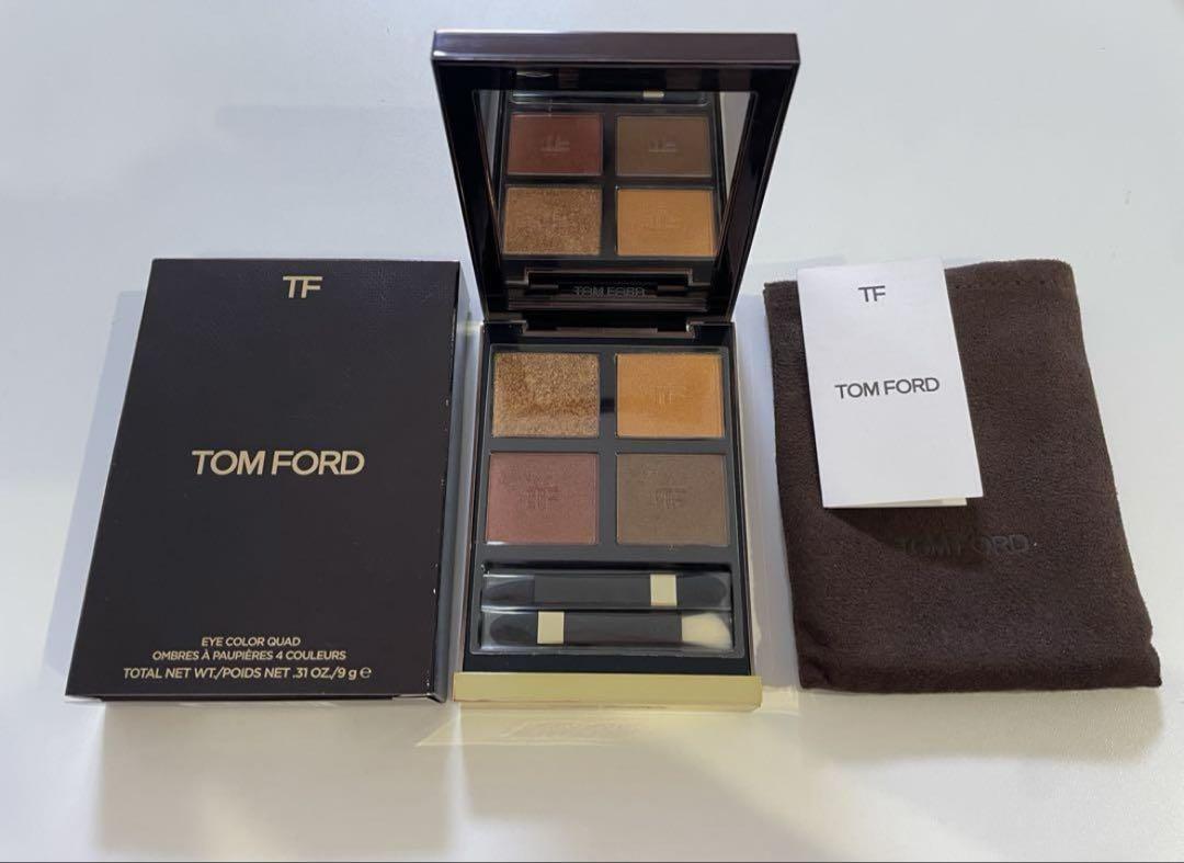 極美品TOM FORD トムフォードアイカラークォード26レオパードサン