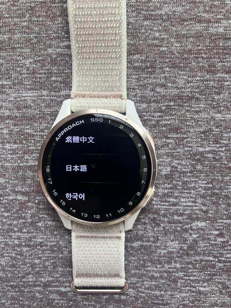 Garmin Approach S50 43mm スマートウォッチ　ゴルフ