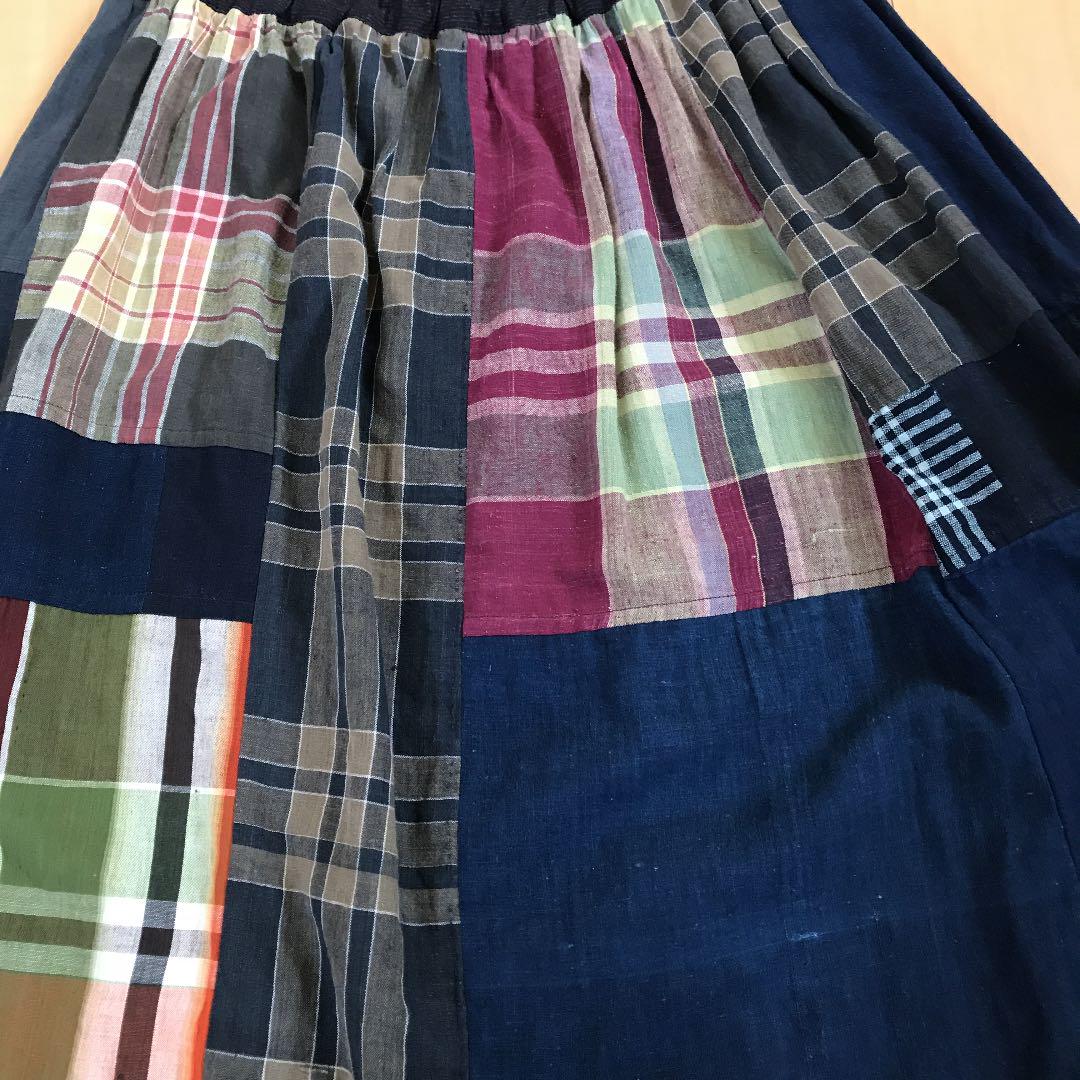 お値下げ致しました　ポロのつぎはぎスカートとキャミソール