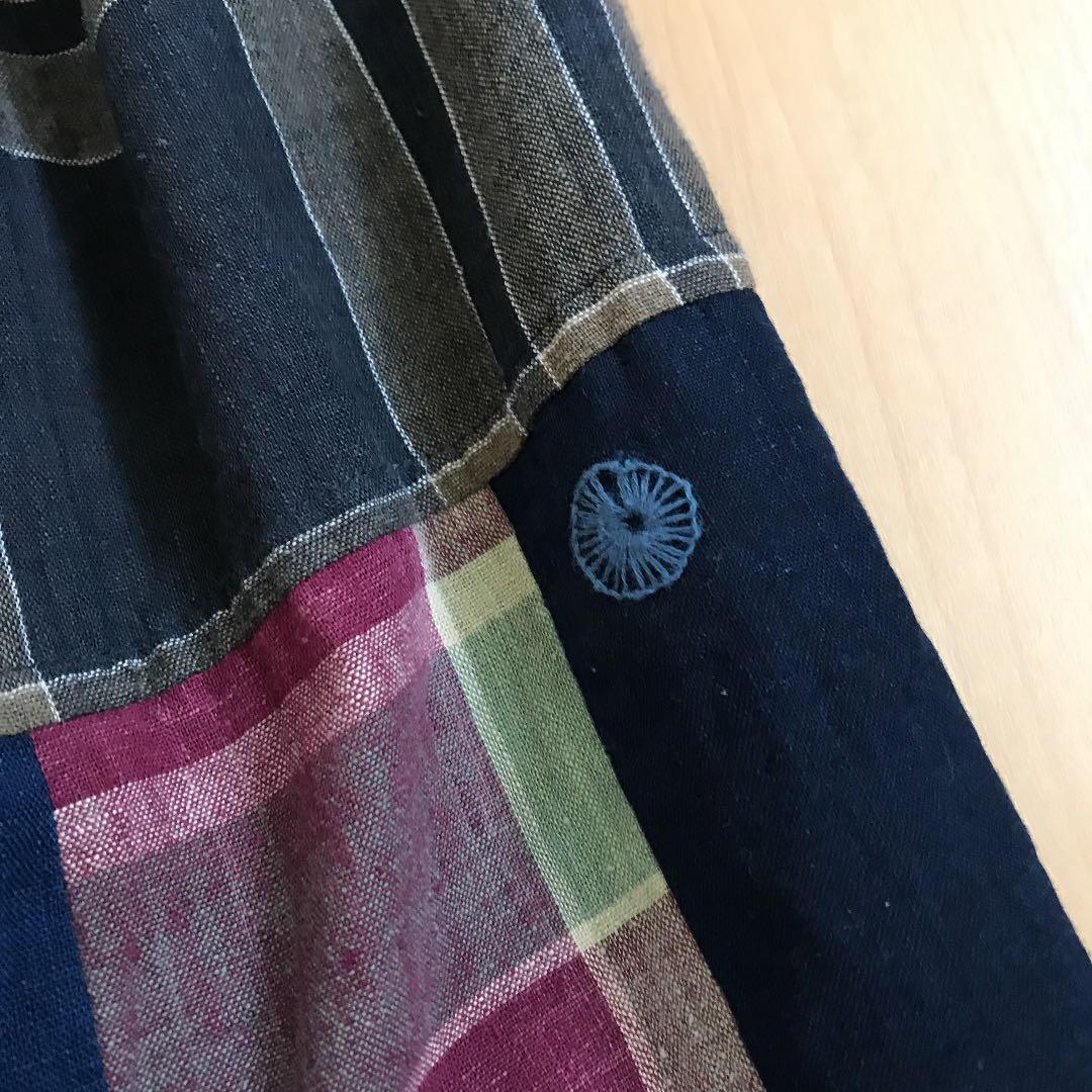 お値下げ致しました　ポロのつぎはぎスカートとキャミソール